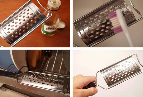 grater cleaning
