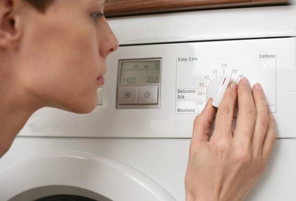 Select washing mode