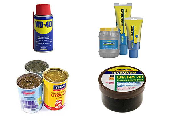 Loop creak lubricants