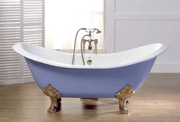 Enamel bath