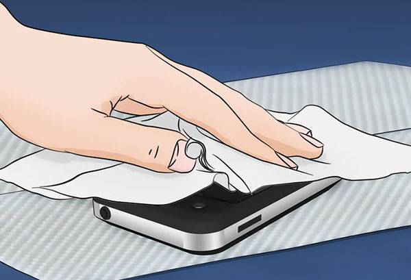 Smartphone drying