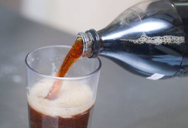Glass of cola
