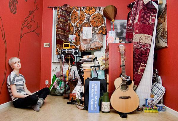 Junk in the apartment