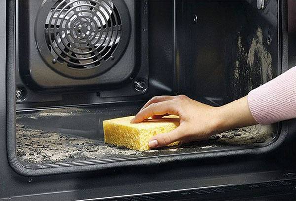 Oven cleaning