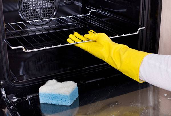 Oven cleaning