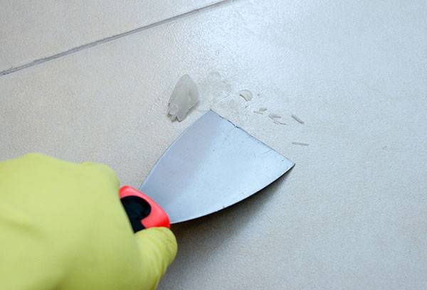 Frozen Epoxy Removal