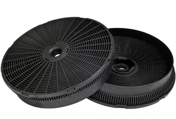 Charcoal filters for hoods