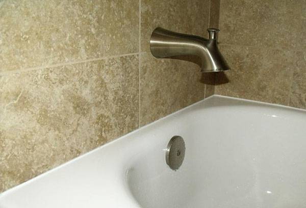 Sealant in the bathroom