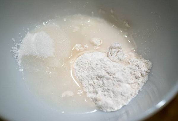 Starch with Lemon Juice