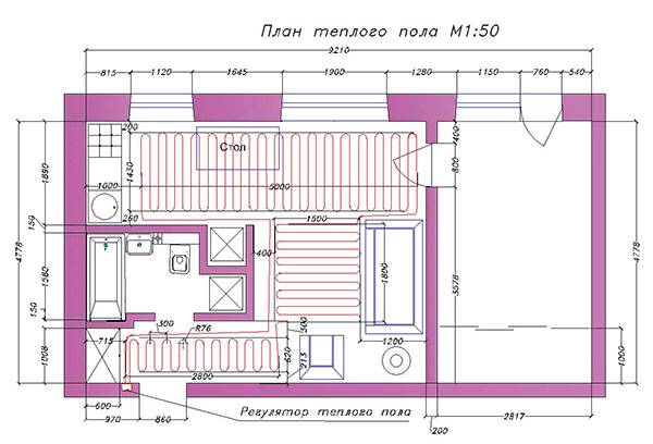 Grīdas plāns dzīvoklī