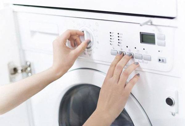 Setting the washing mode