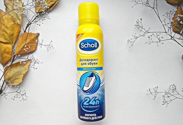 Sholl deodorant for shoes