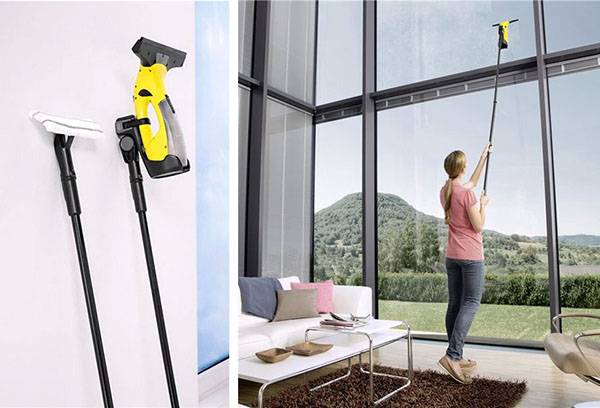 Wiper extensions for Karcher