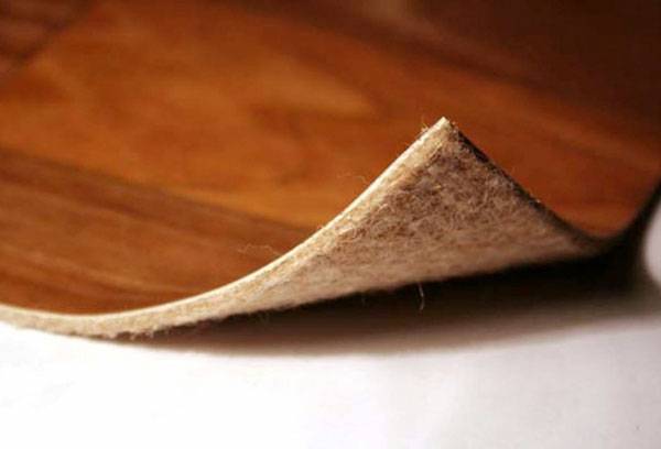 Natural based linoleum