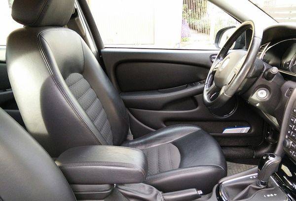 interior of the car