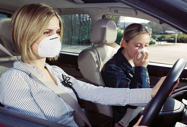 girls in a car