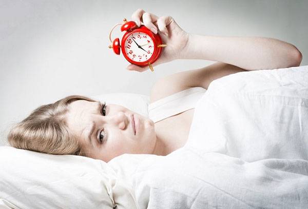 Lack of sleep