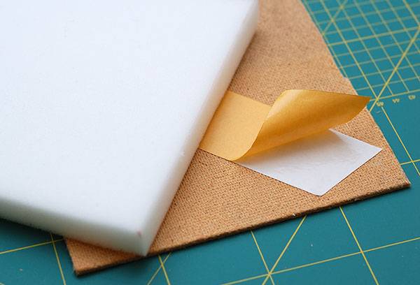 Thin foam rubber