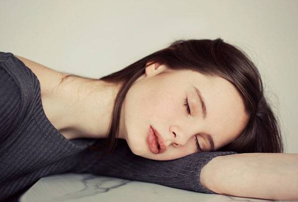 Sleeping girl