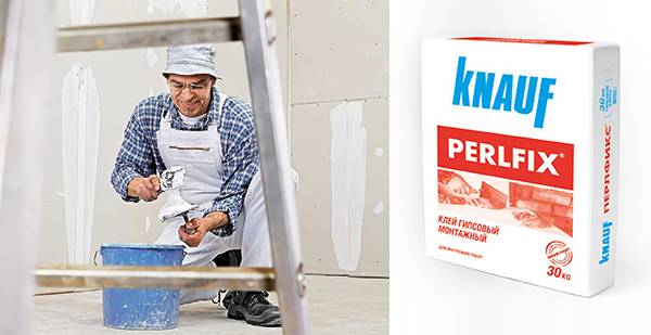 Specializēta līme drywall uzstādīšanai
