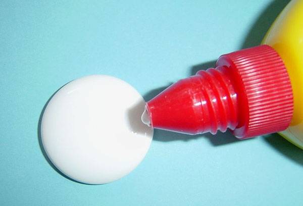 PVA glue stain