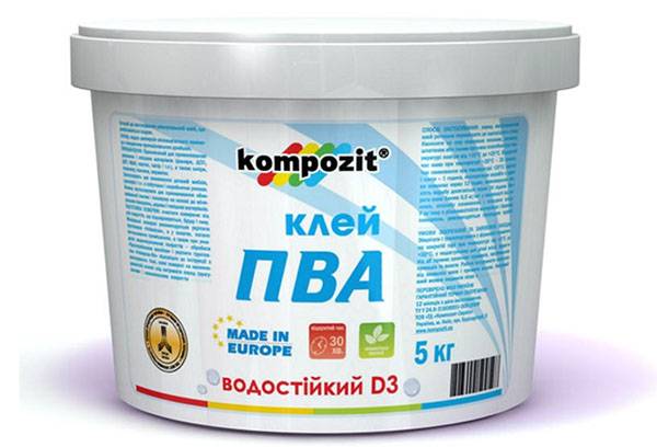 Glue waterproof PVA D3