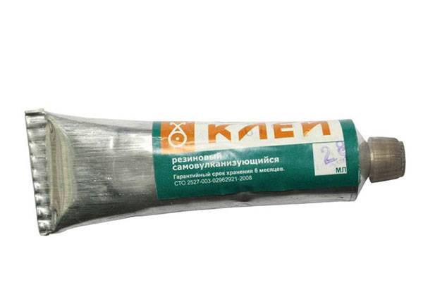 Rubber glue