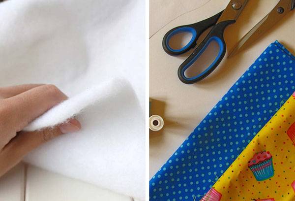 Batting and Cotton Fabric