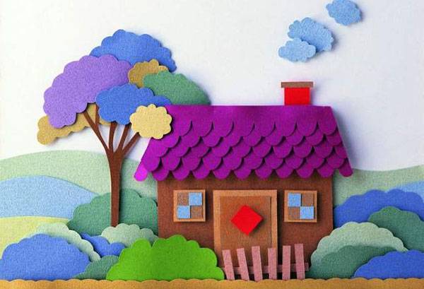 Paper landscape
