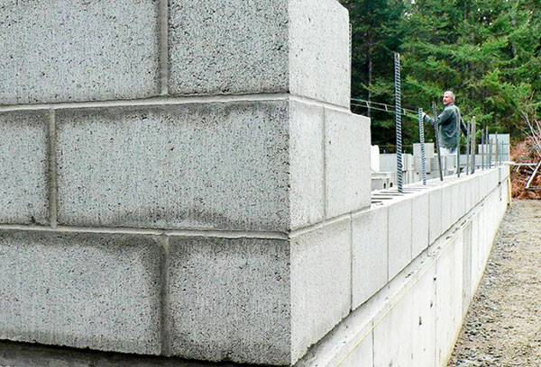 Foam masonry