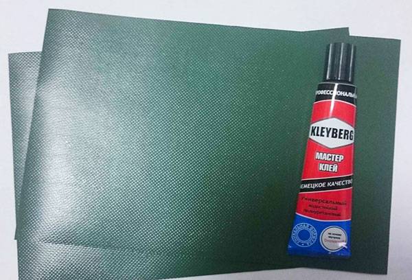PVC film and glue