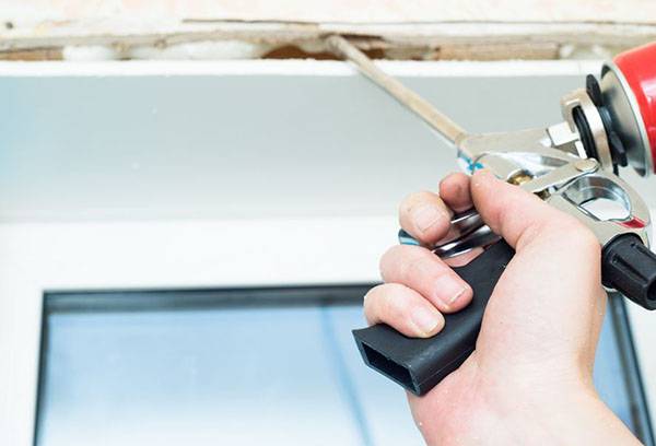 Using a heat gun in construction