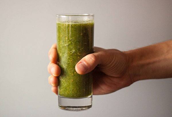Green buckwheat smoothie