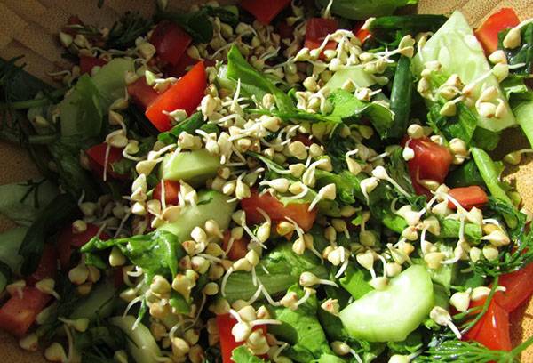 Green Buckwheat Salad