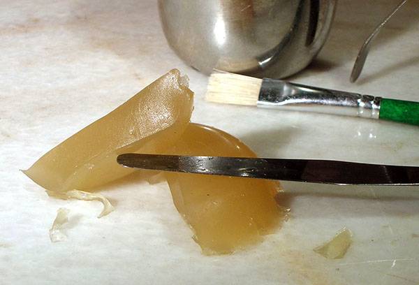 Thickened wood glue