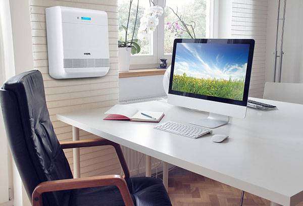 Supply ventilation in the office