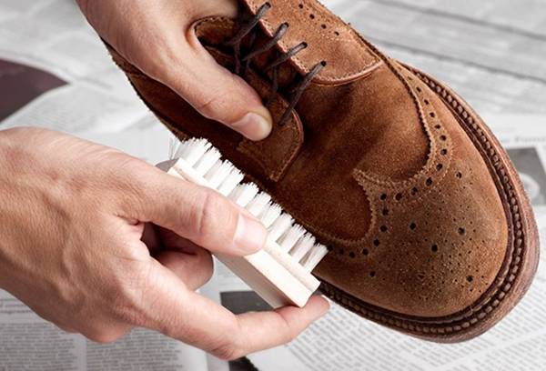 Shoe suede shoes