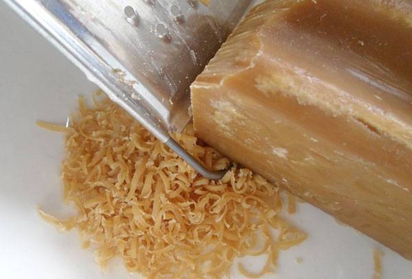 Soap shavings