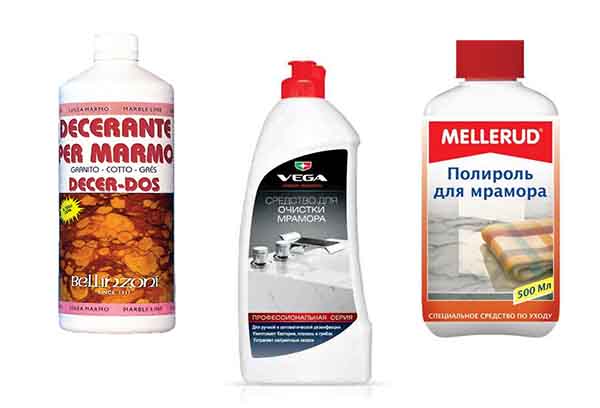 Special tools for cast marble
