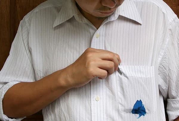 Ink stain