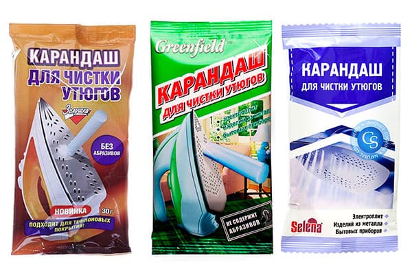 Zīmuļu veidi gludekļu tīrīšanai