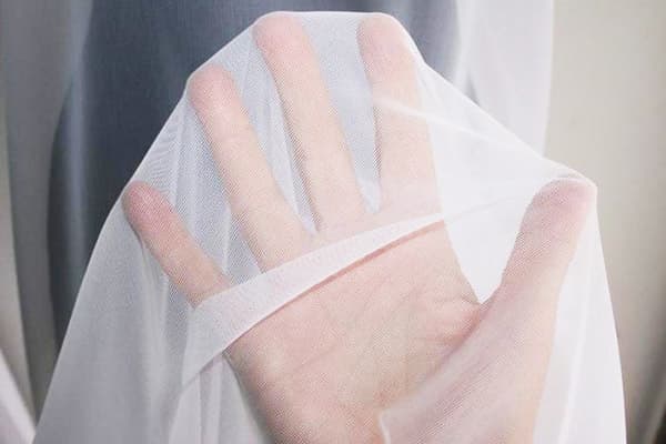 White tulle