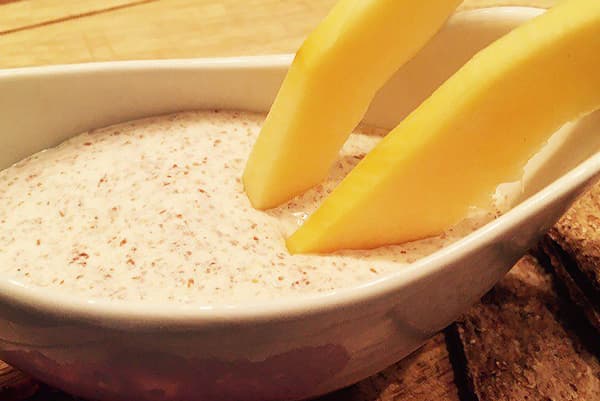 Flax salad dressing
