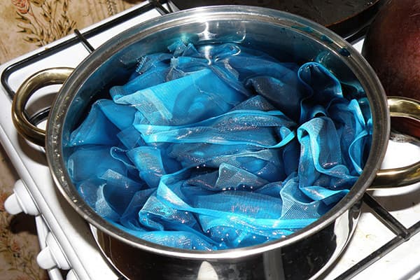 Tulle blue