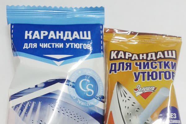 Tīrīšanas zīmuļi gludekļiem