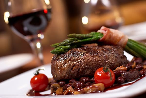 Baked meat for the New Year