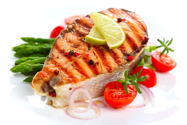 Salmon steak