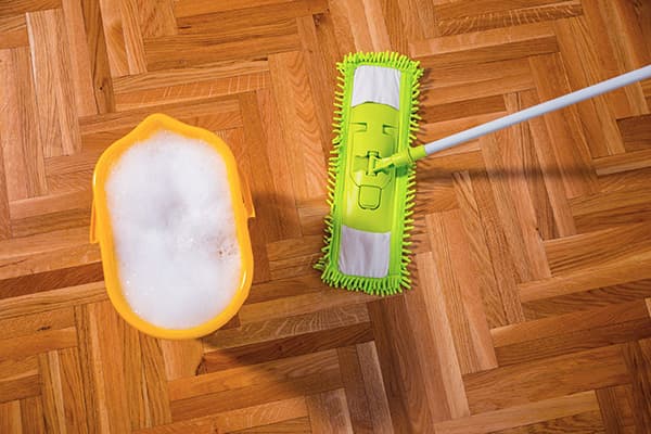 Mikrošķiedru Mop grīdas tīrīšana