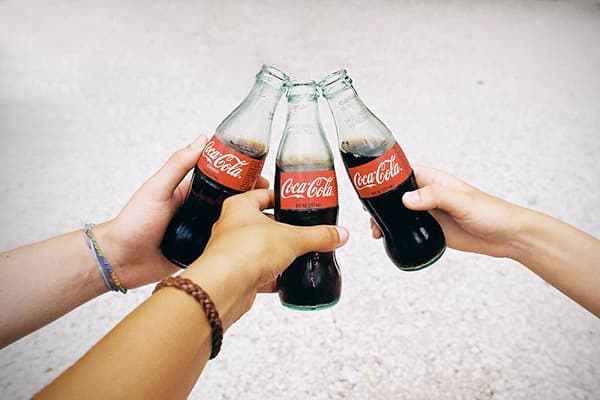 Coca-Cola and White Carpet