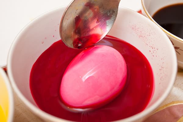 Beetroot Juice Staining